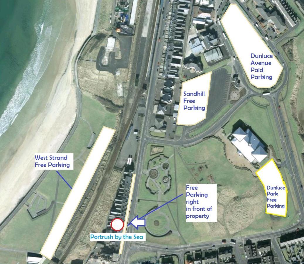 5 West Beach - Portrush By The Sea Exterior photo